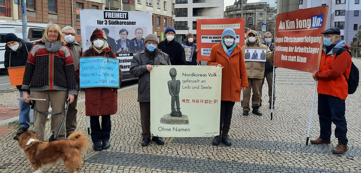 Protest Nordkorea, Gerda Ehrlich